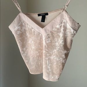 Pink Velvet top